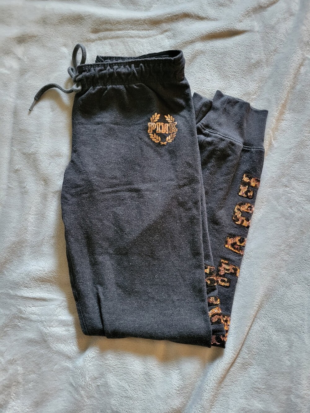Victoria's Secret PINK | Dark Gray Jogger Sweatpants
